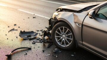 Audi zderza się z pociągiem towarowym na niestrzeżonym przejeździe